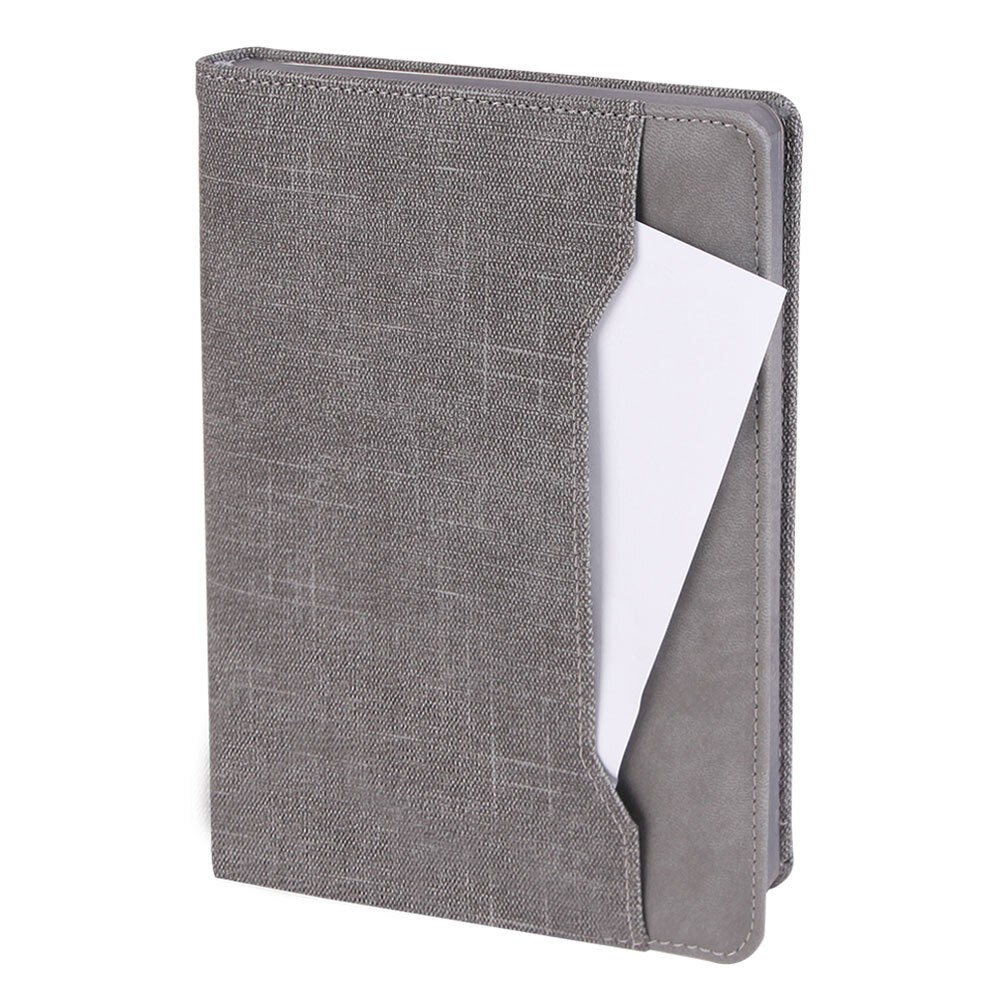 308122 KORU GRİ TARİHSİZ DEFTER (15X21 CM)
