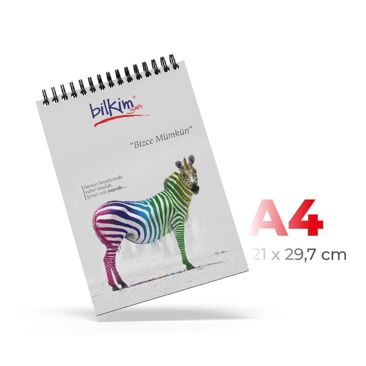 ALA-51 ALA-51 A4 KARTON KAPAKLI SPİRALLİ BLOKNOT