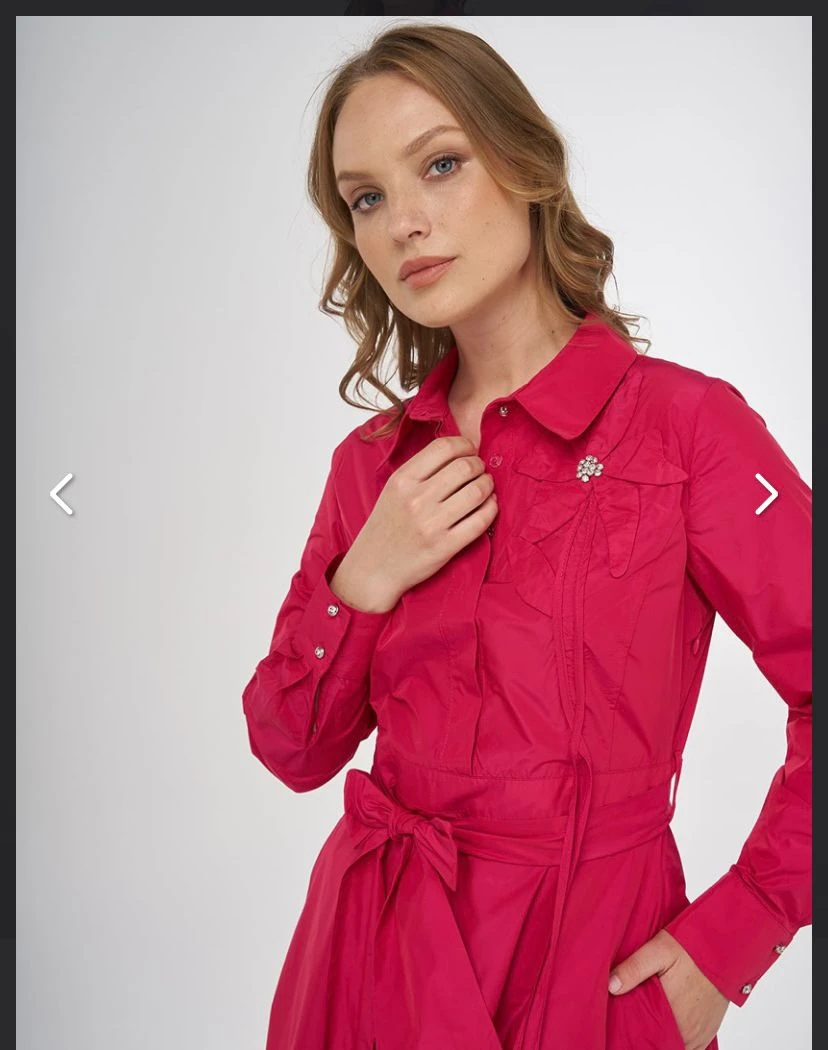 pembe taşlı elbise