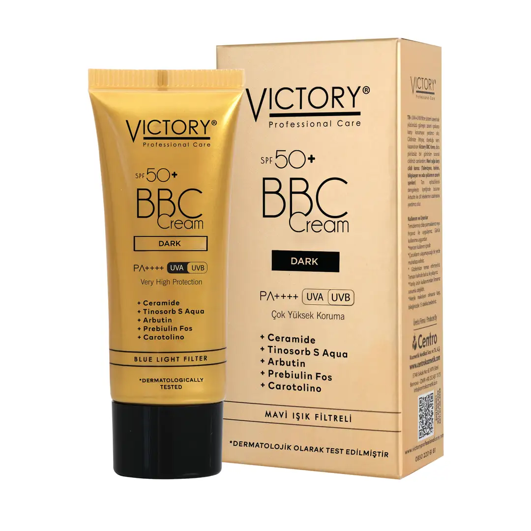 Victory BBC Krem Nemlendiricili Doğal Kapatıcı SPF50+ 04-Dark 40 ML
