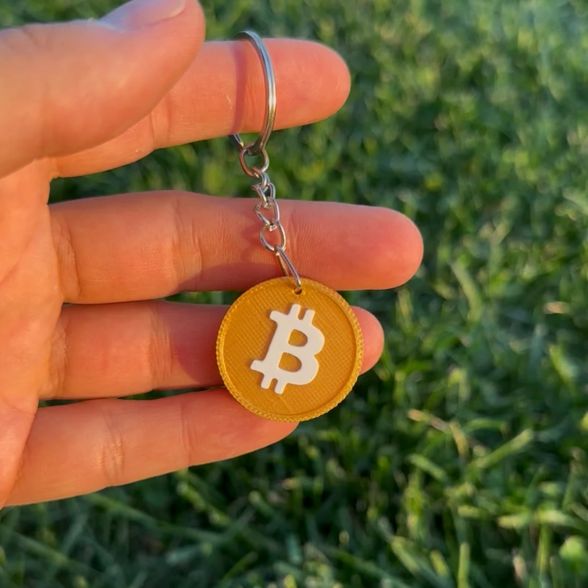 Bitcoin Tasarım Anahtarlık