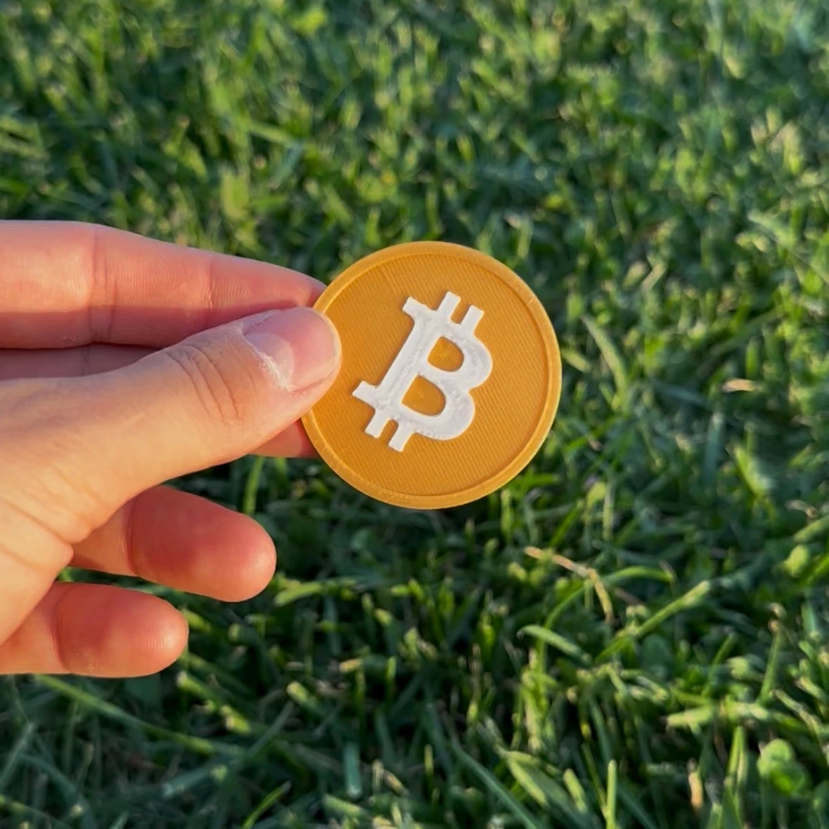 Bitcoin Tasarım Magnet