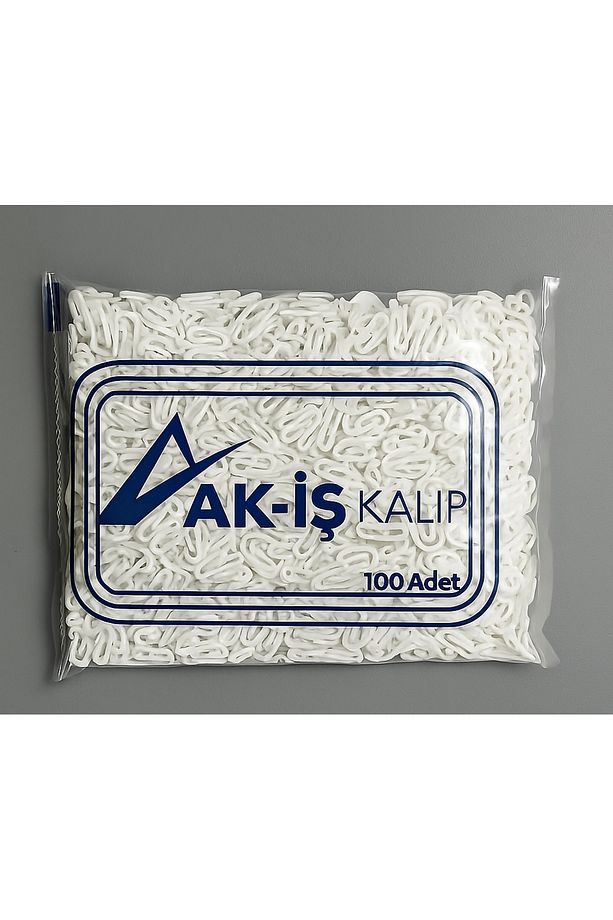 Perde Aksesuarı Kırılmaz Dayanıklı Plastik Salyangoz Klipsi (1000 Adet)