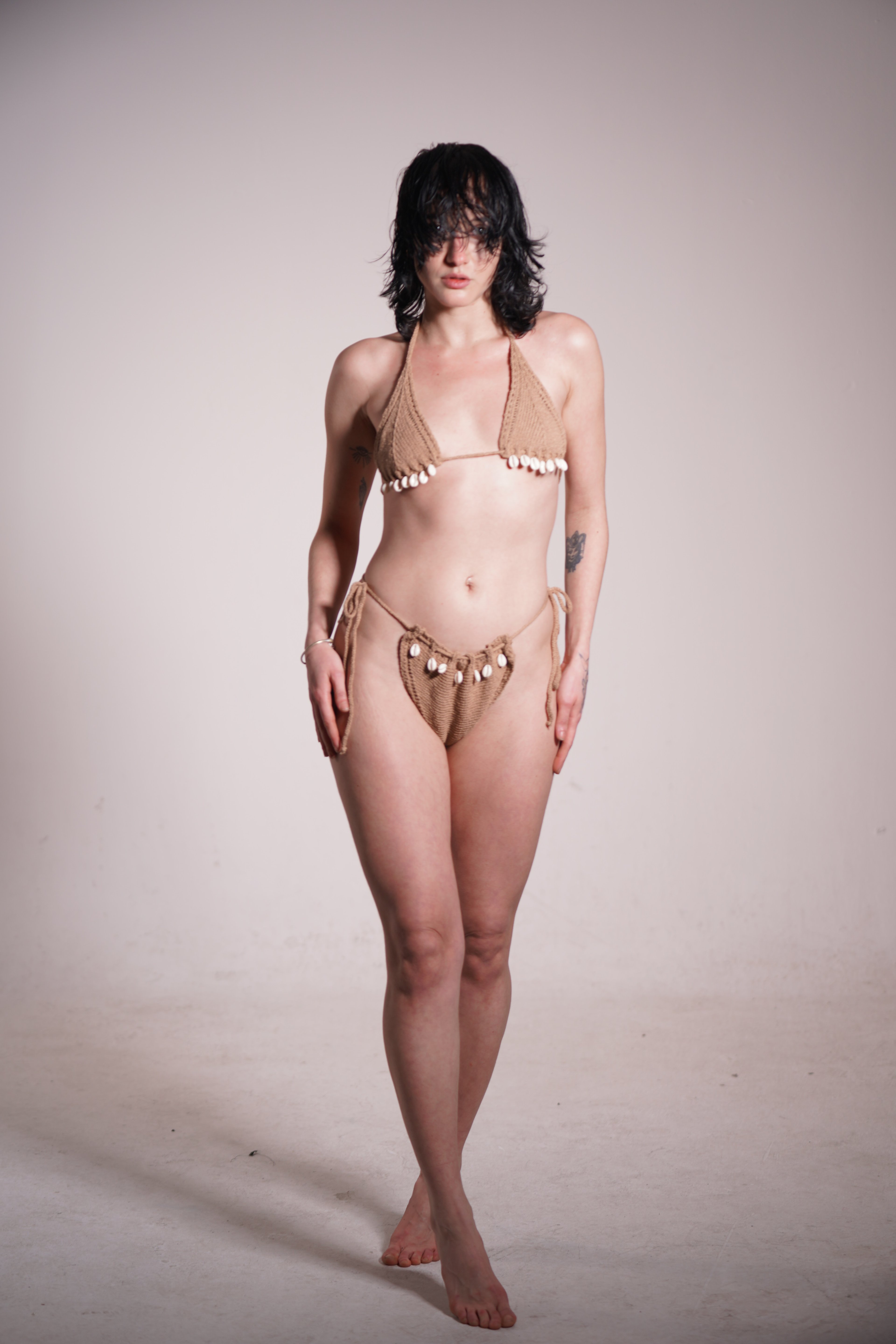 BROWN STARFISH BIKINI