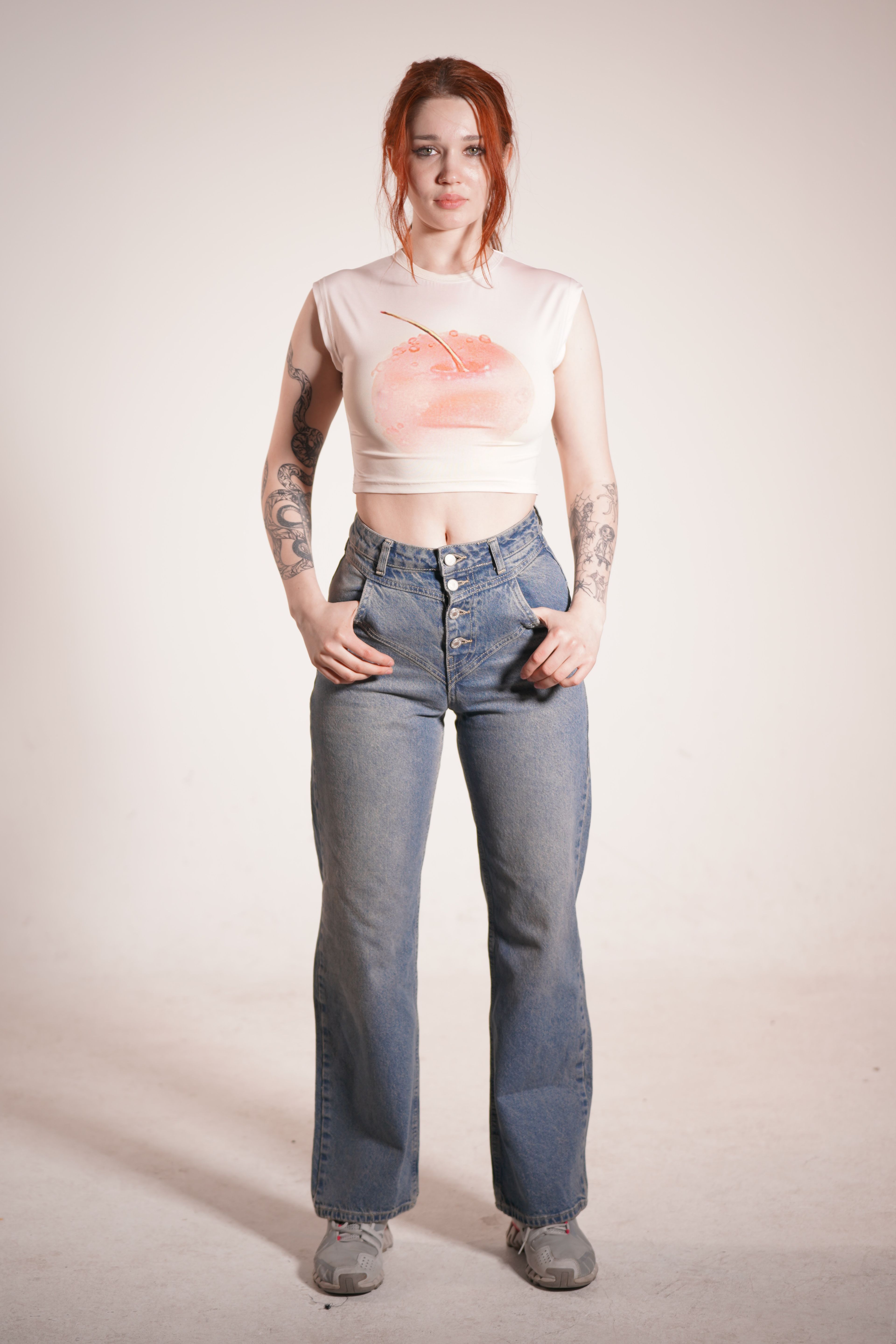 CHERRY TSHIRT TOP