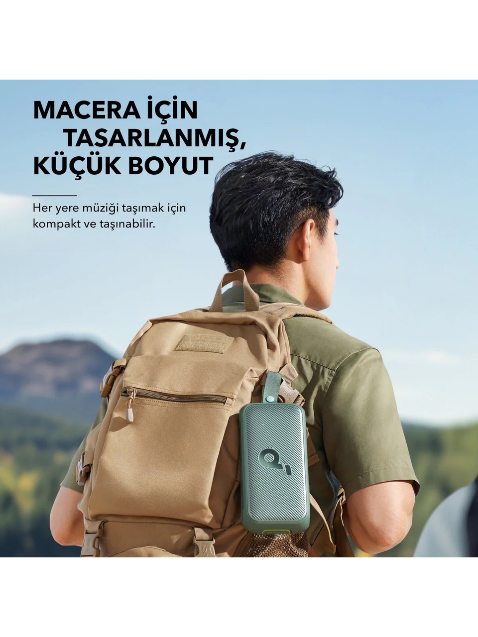Anker Soundcore Motion 300 Taşınabilir Bluetooth Hoparlör - 30W Stereo Ses - Hi-Res & SmartTune - 13 Saate Varan Şarj - IPX7