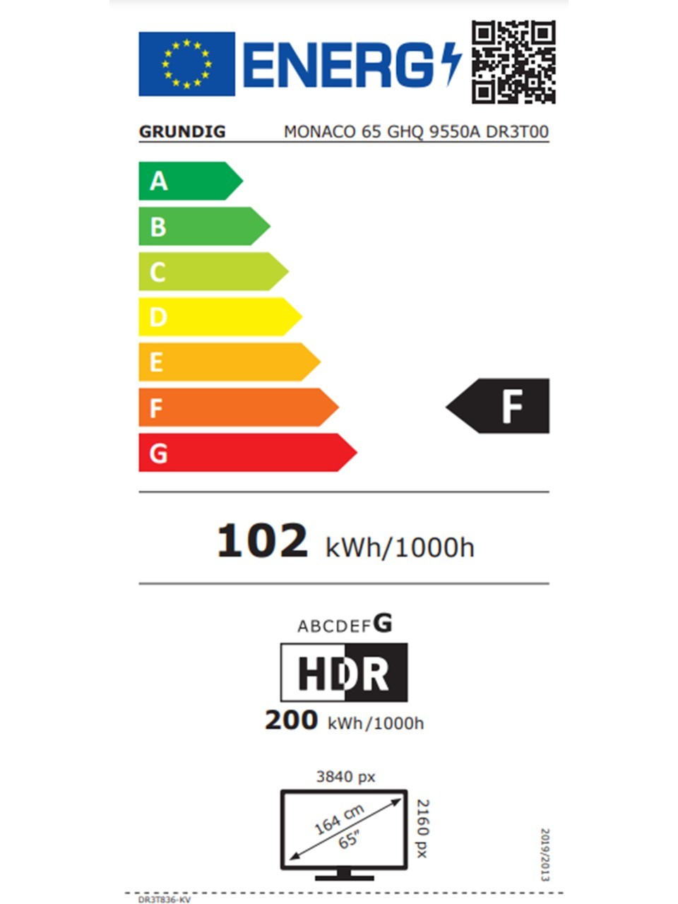 Grundig Monaco 65 GHQ 9550A 4K Ultra HD 65" 165 Ekran Uydu Alıcılı Google Smart LED TV