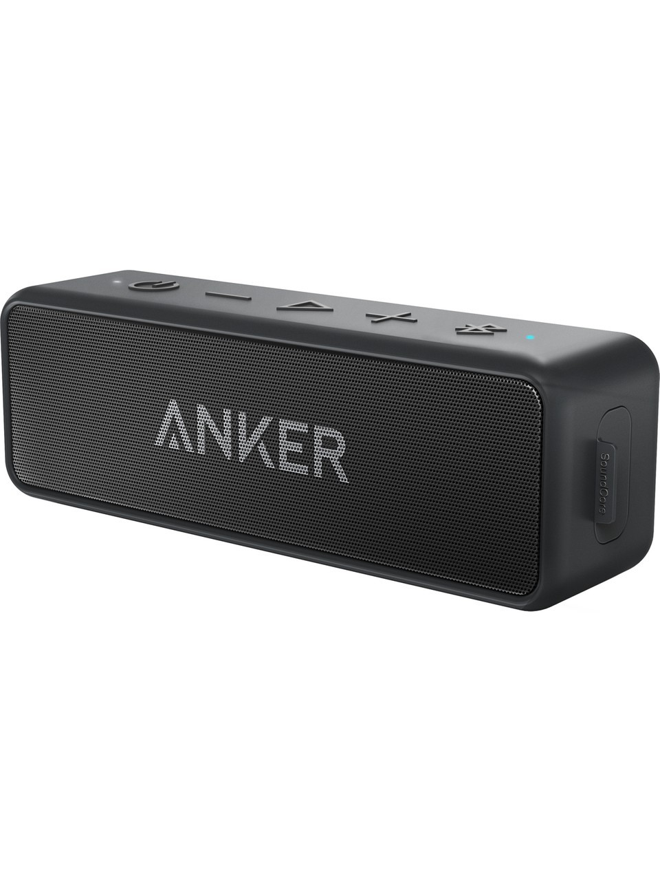 Anker Soundcore 2 Bluetooth Hoparlör - 12W Stereo Ses - IPX5 Suya Dayanıklılık - 24 Saate Varan Şarj - Siyah - A3105 (Anker Türkiye Garantili)