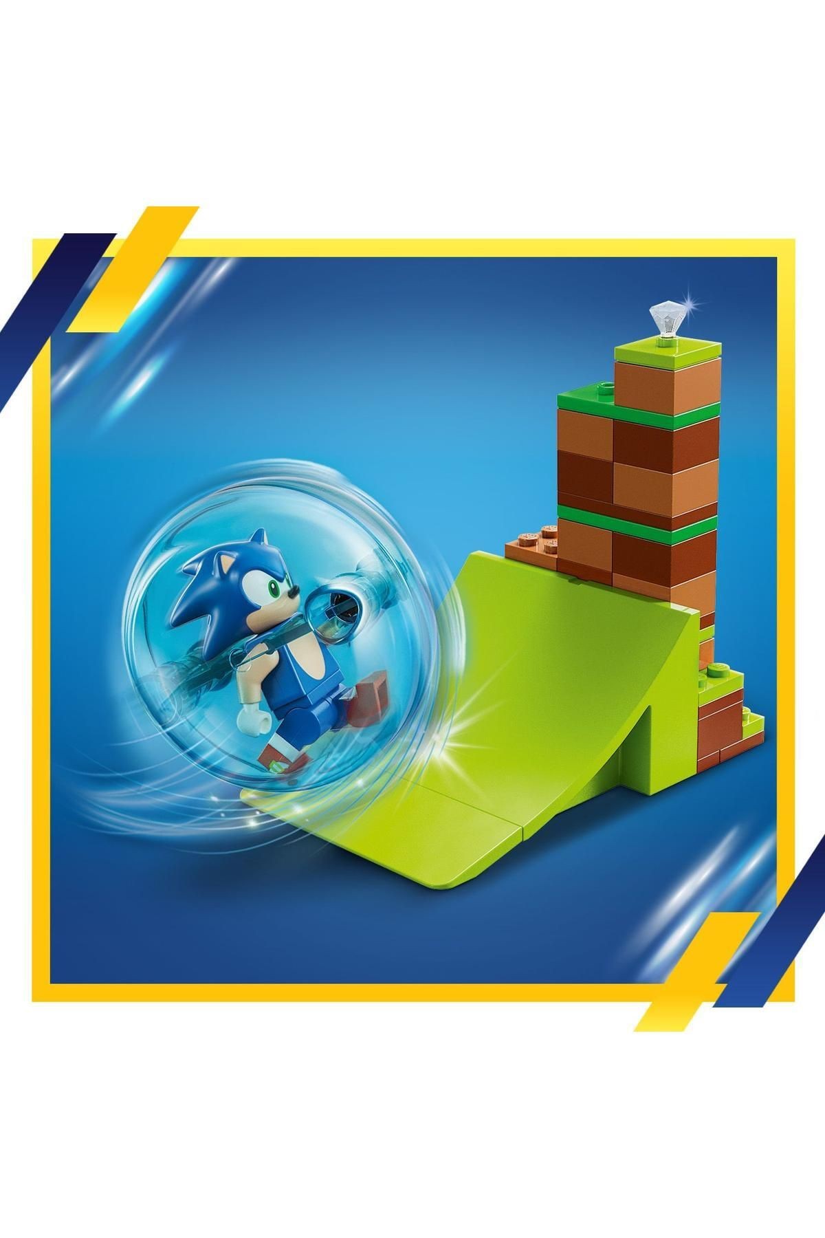 Sonic The Hedgehog Sonic Hız Küresi Meydan Okuması 76990 Yapım Seti (292 PARÇA)