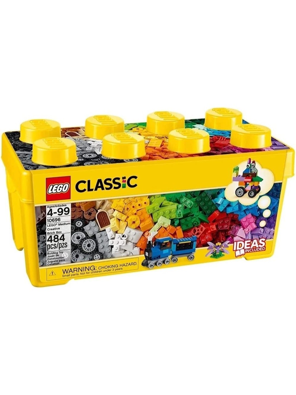 LEGO® Classic Orta Boy Yaratıcı Parçalar Yapım Kutusu 10696 - 4 Yaş ve Üzeri Çocuklar için Yaratıcı Oyuncak Yapım Seti (484 Parça)