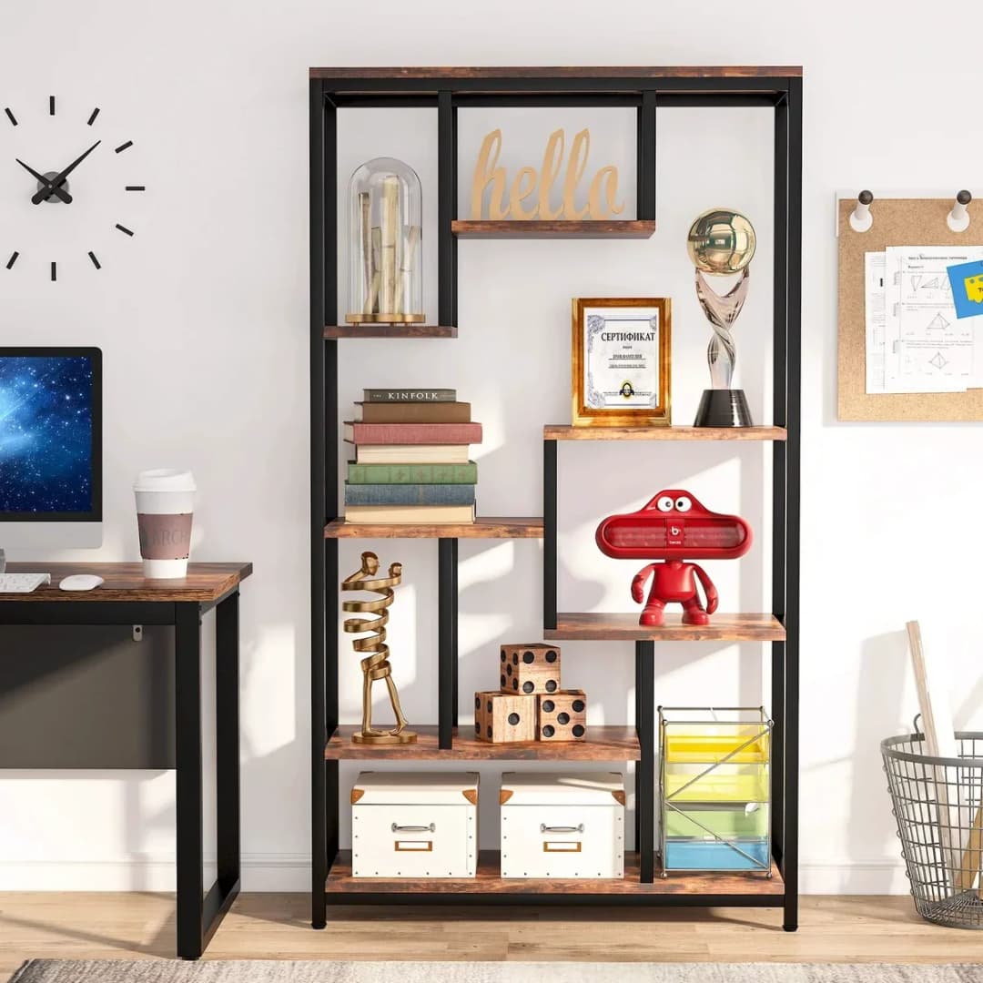 Zizuva Torino Çok Raflı Kitaplık | TD7408
