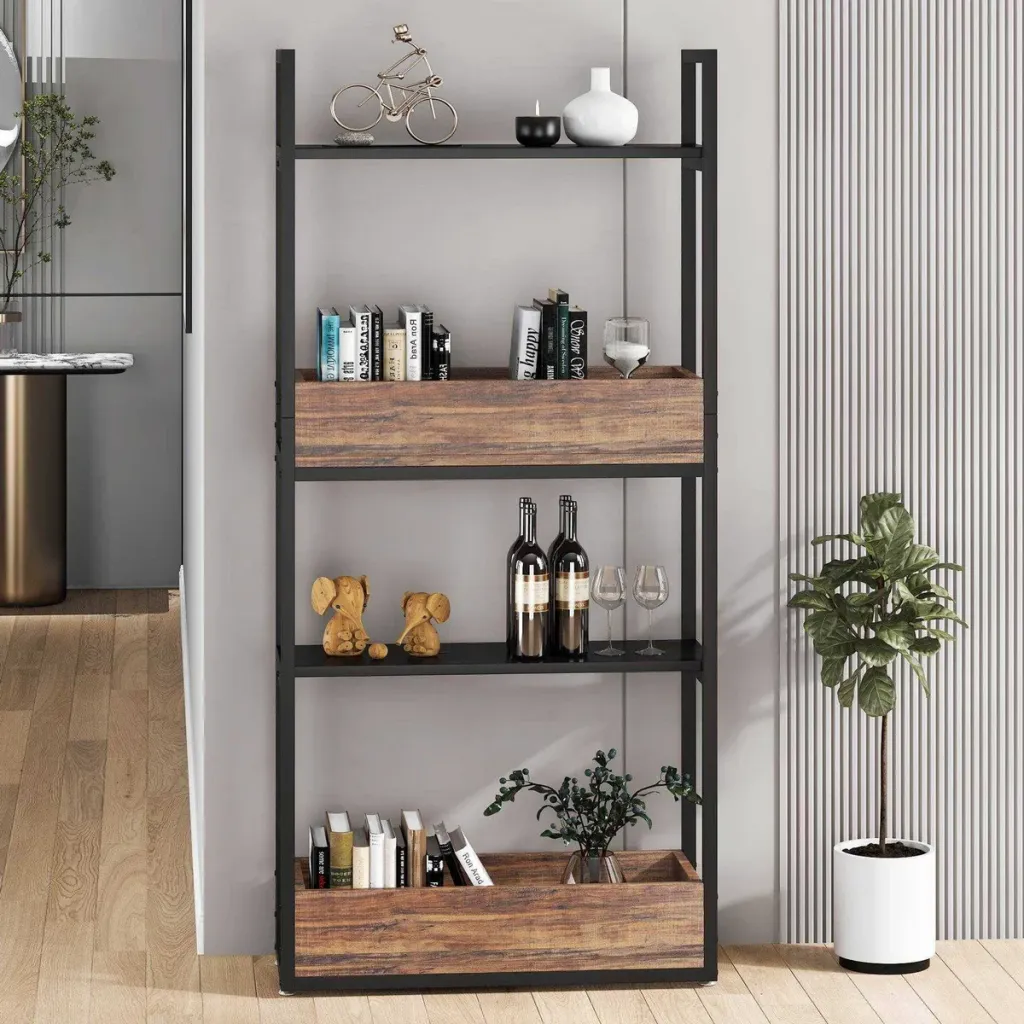 Zizuva Torino 4 Raflı Dekoratif Kitaplık | TD1215