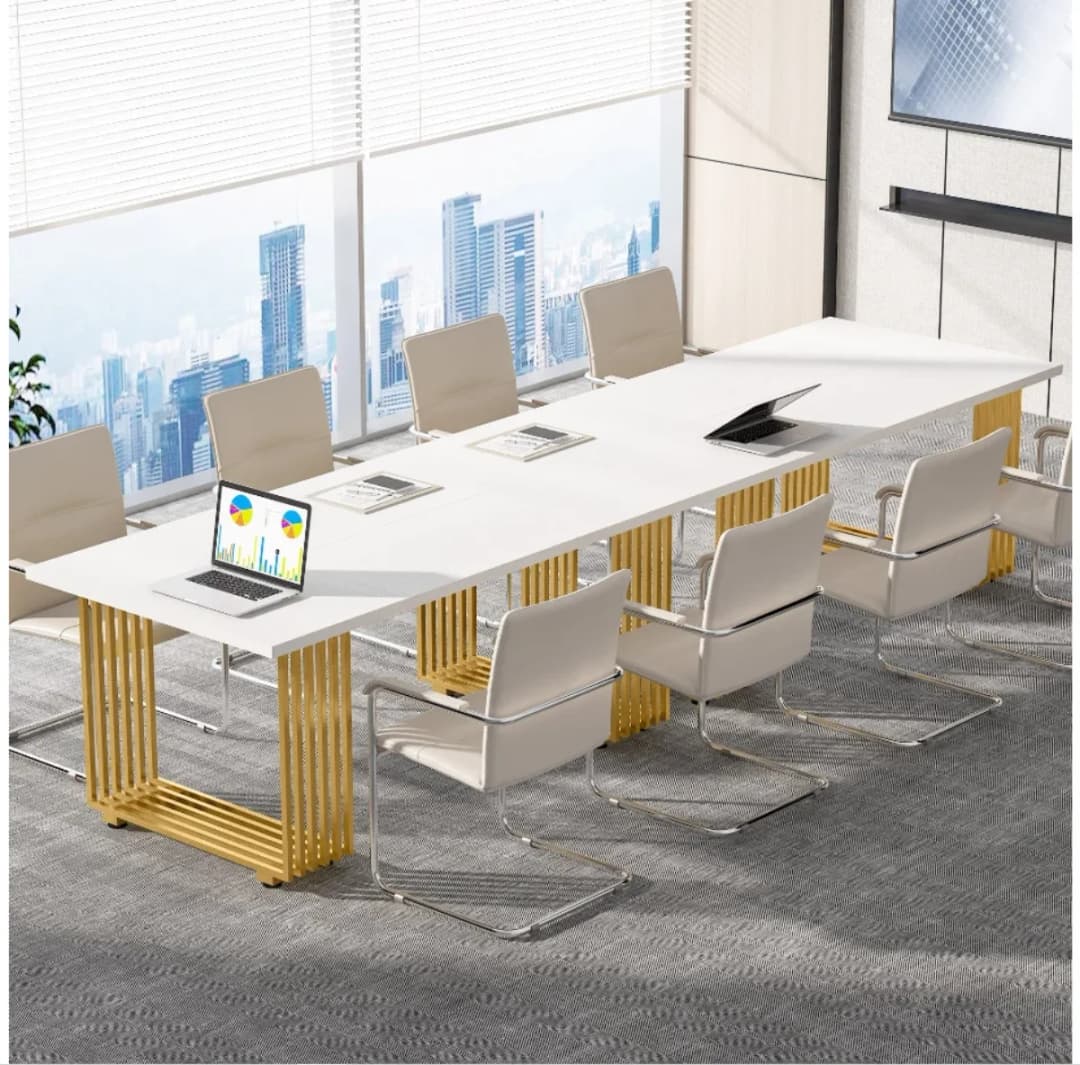 Office付きおしゃれシャンパンゴールドPC♡キレイですよ(๑>◡<๑) Zizuva Helsinki Tek Kişilik Gold Beyaz Çalışma Ve Bilgisayar