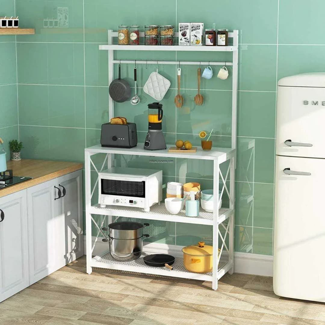 Zizuva Munich Çok Amaçlı Beyaz Banyo ve Mutfak Dolap | TD1365