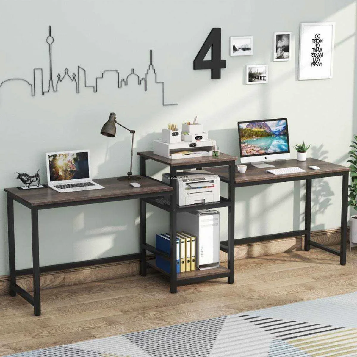 Zizuva Toronto 2 Kişilik Çalışma Masası | CM1012