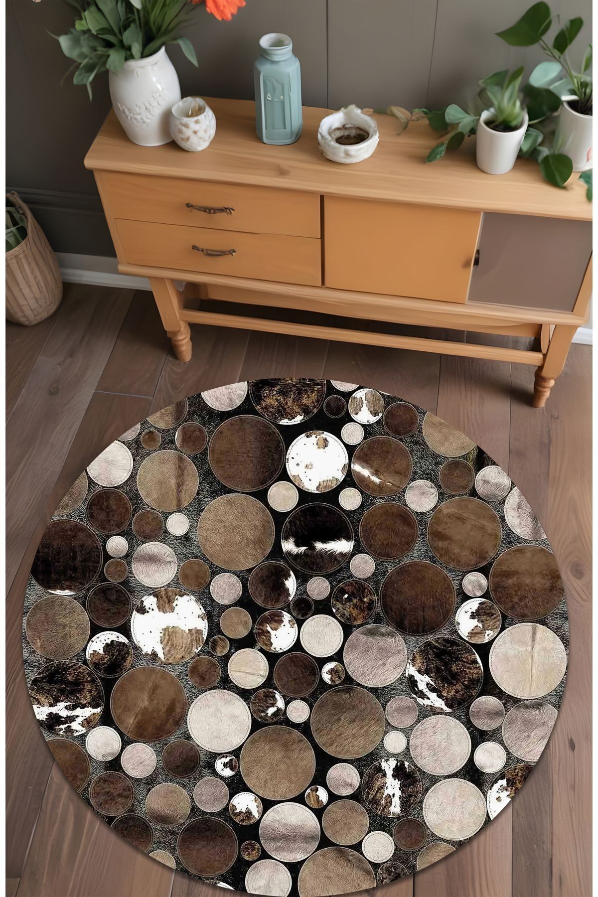Dijital Baskı Post Desen Yuvarlak Makinada Salon Halısı Mutfak Halısı Balkon Halısı Koridor Halısı
