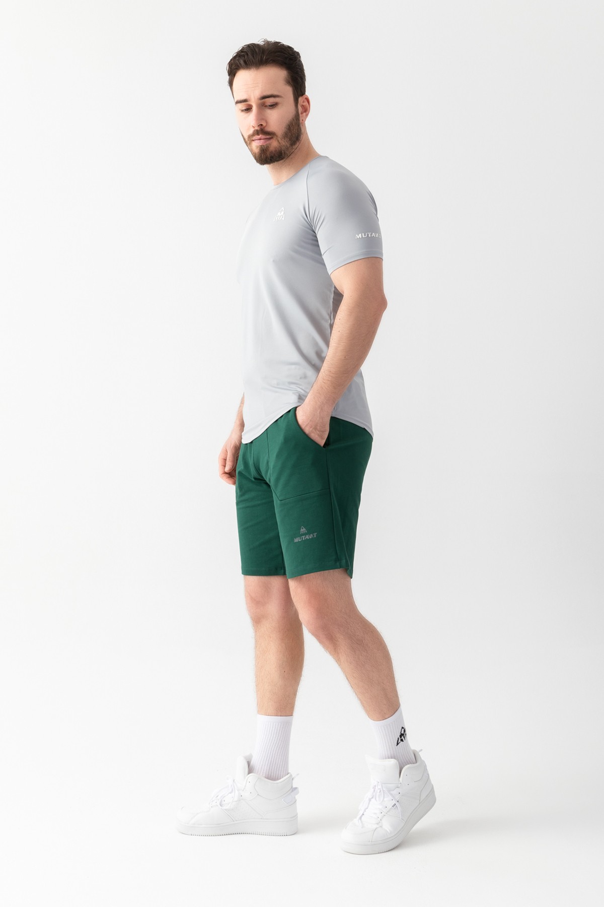 Mutant Velocity Unique Slim Fit Tişört Gri