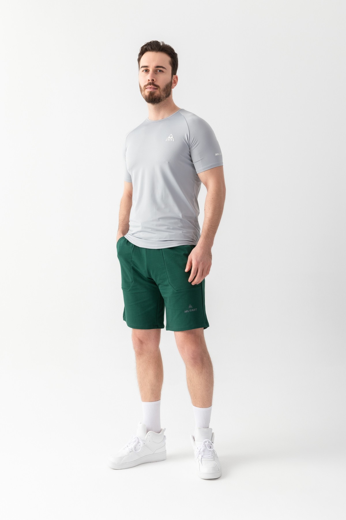 Mutant Velocity Unique Slim Fit Tişört Gri