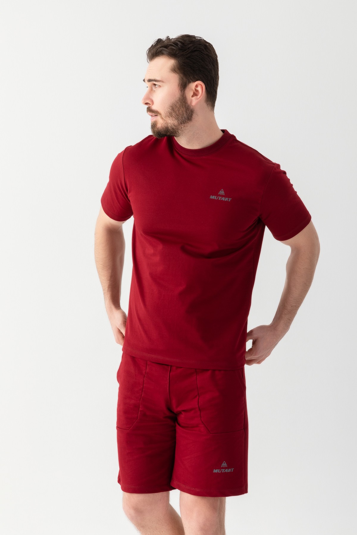 Mutant Essential Regular Fit Tişört Bordo