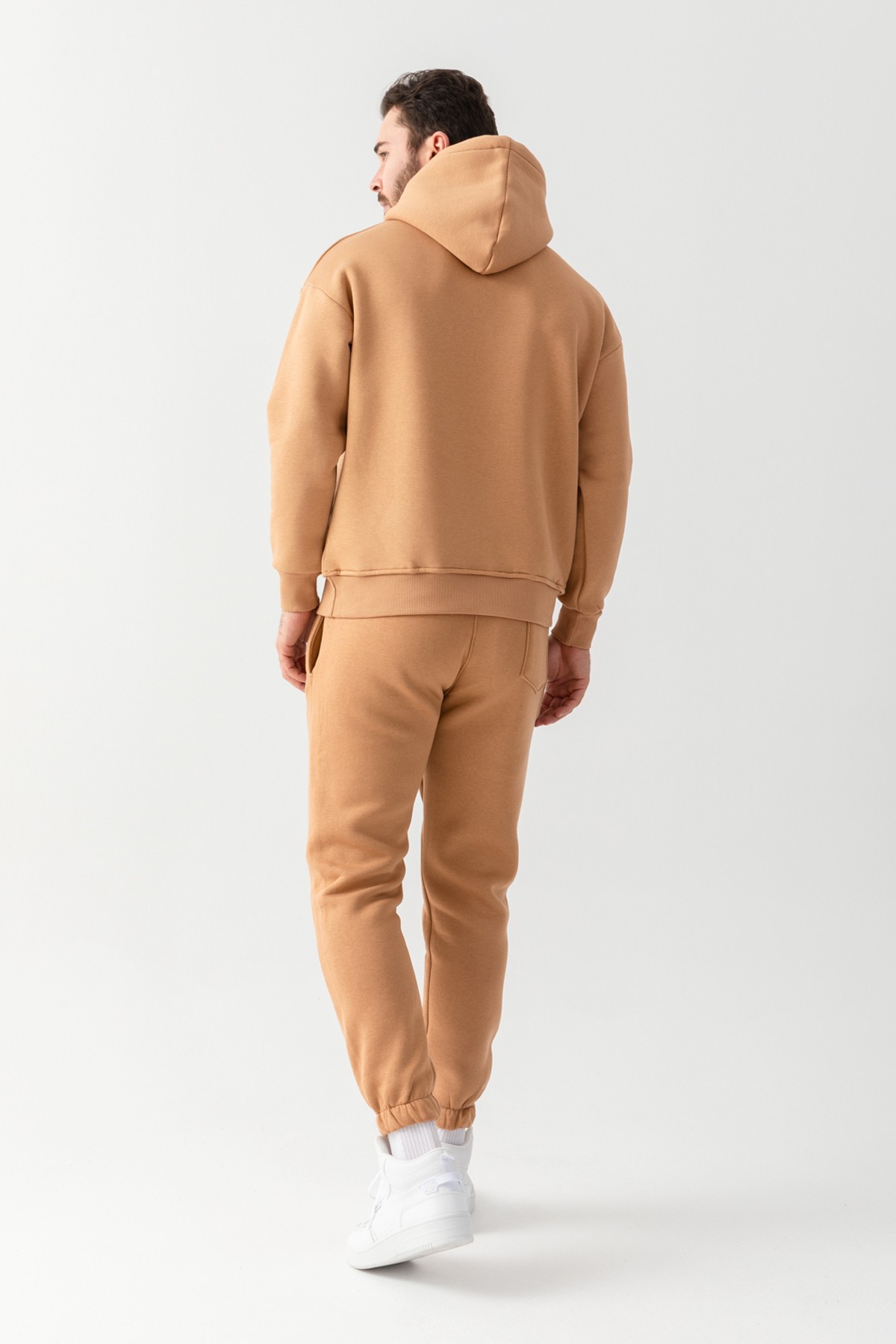 Mutant Essential Oversize Kapüşonlu Sweatshirt Camel