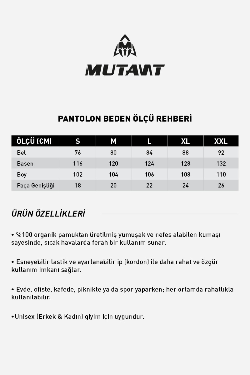Mutant Keten Pantolon Lacivert