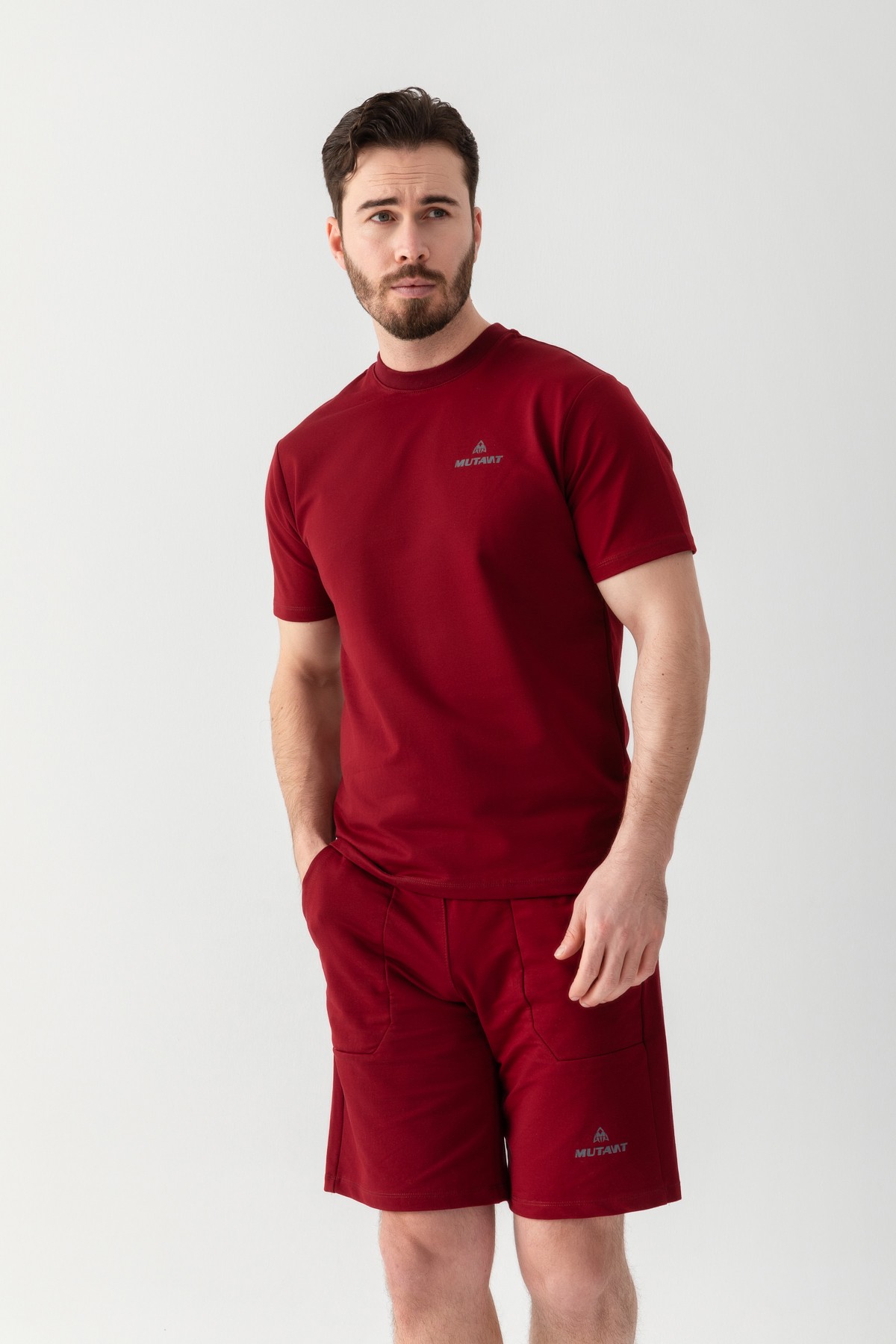 Mutant Essential Regular Fit Tişört Bordo