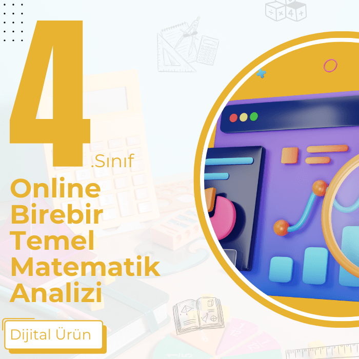 4.SINIF ONLİNE BİREBİR TEMEL MATEMATİK ANALİZİ