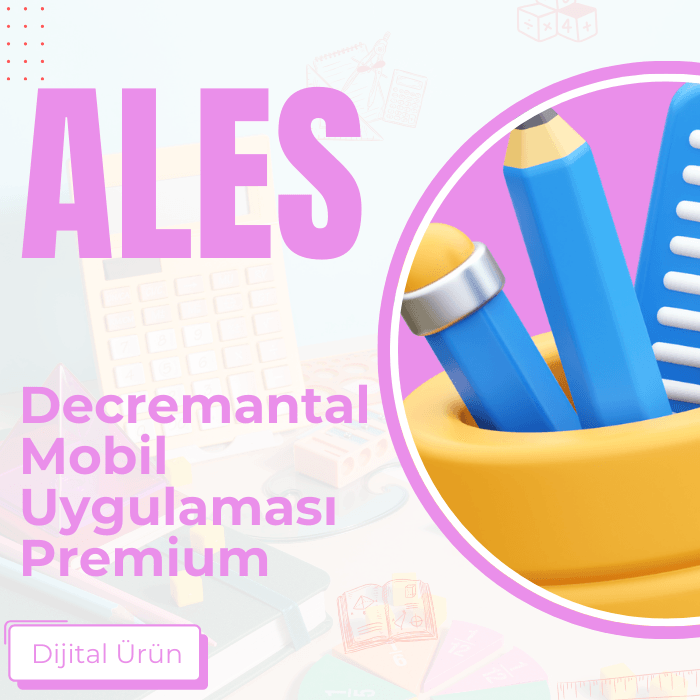 ALES DECREMENTAL MOBİL UYGULAMASI PREMİUM