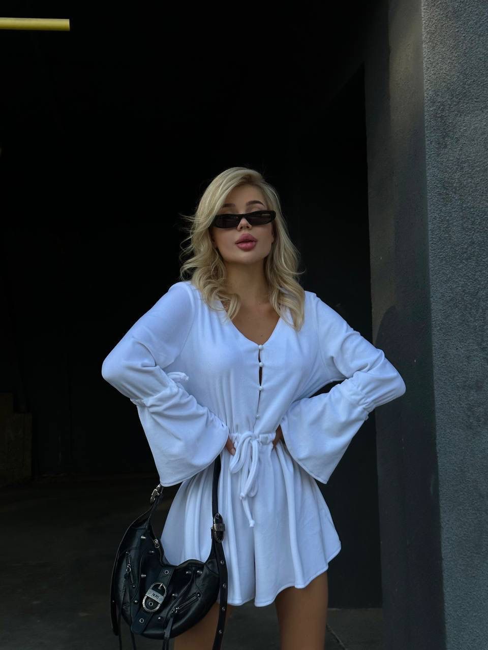 Fransız Kadife Kloş Tulum