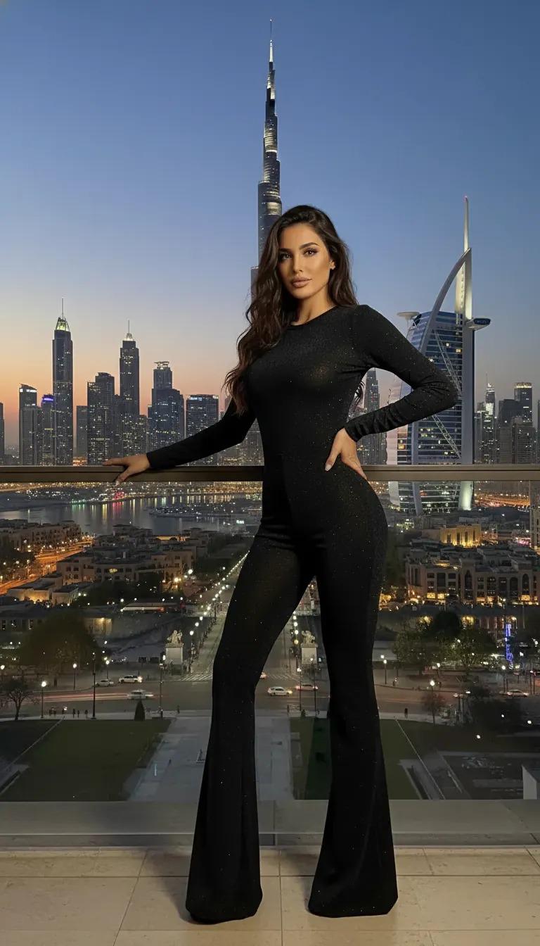 Arkası fermuar detay tulum