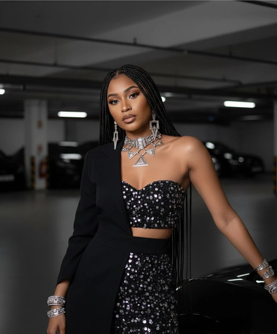 Crep kumaş şort detaylı ceket elbise