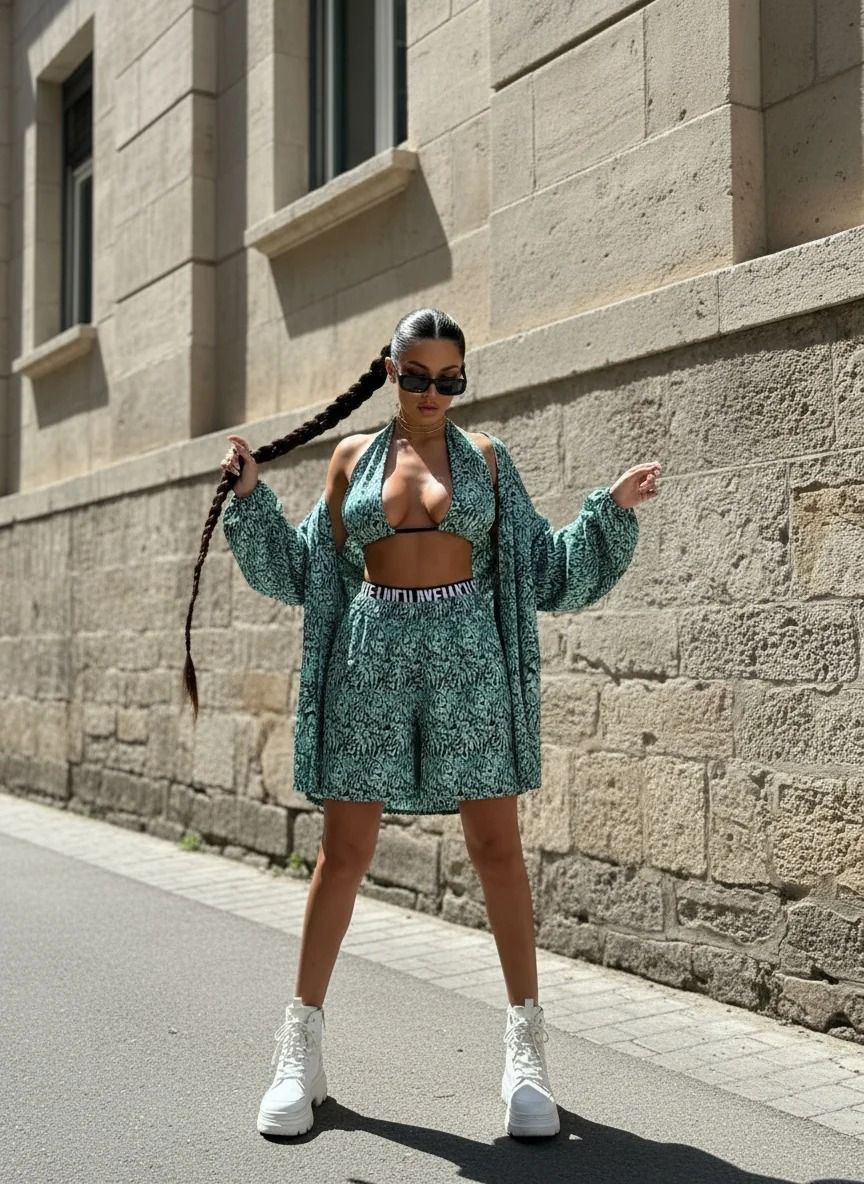 Dijital baskı üçlü takım