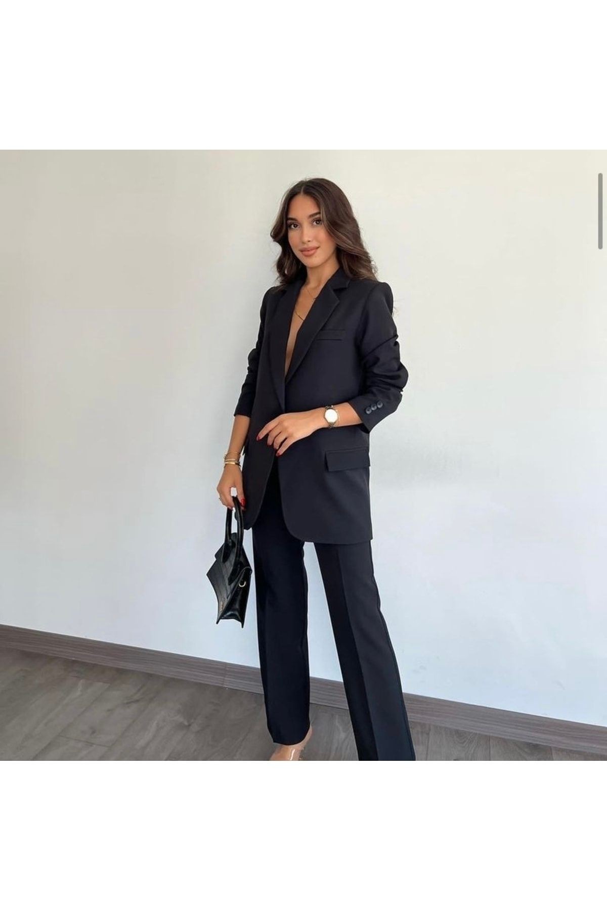 Kadın Blazer Ceket -pantolon Takım
