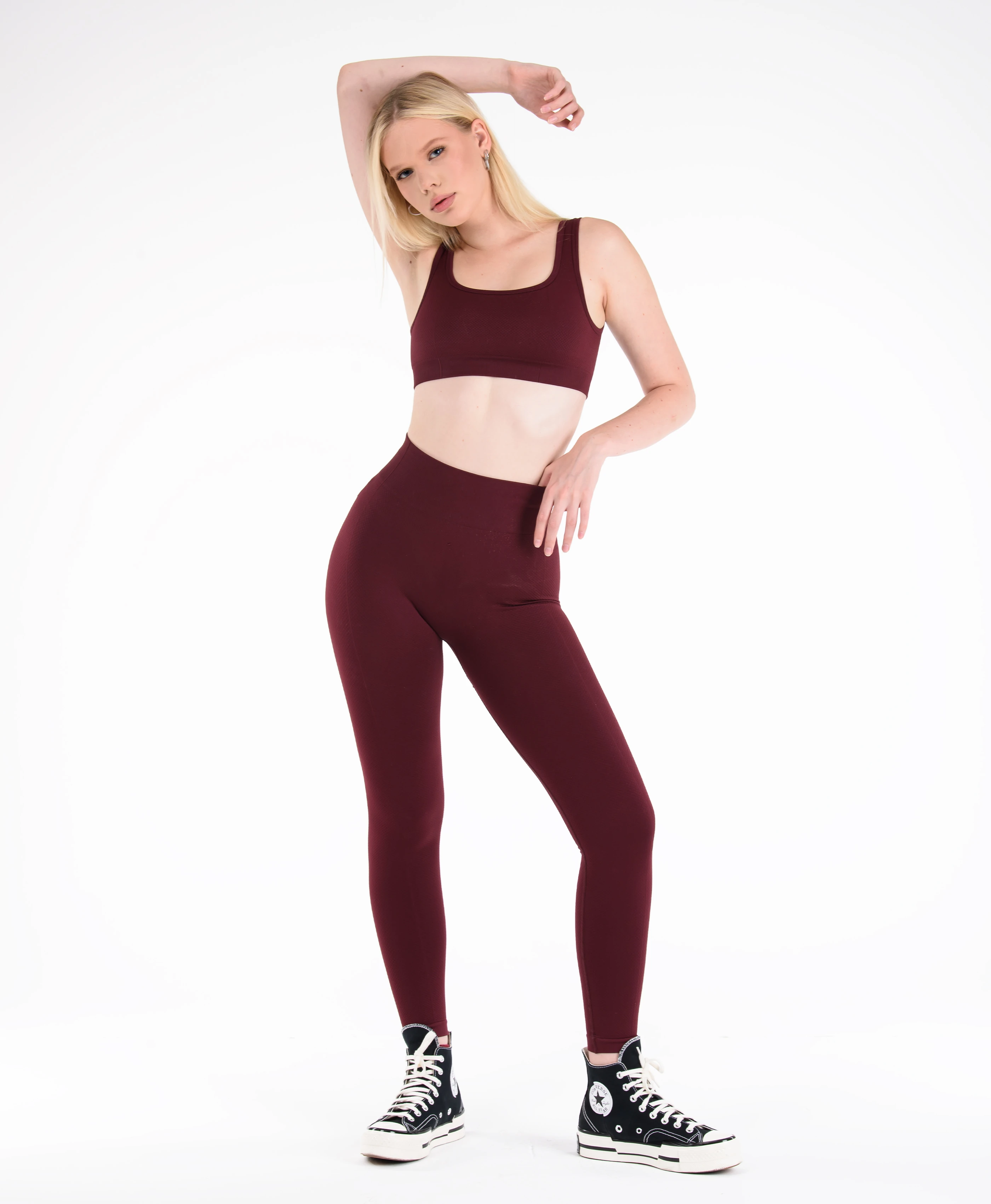 NOVA Seamless  Tayt - Bordo