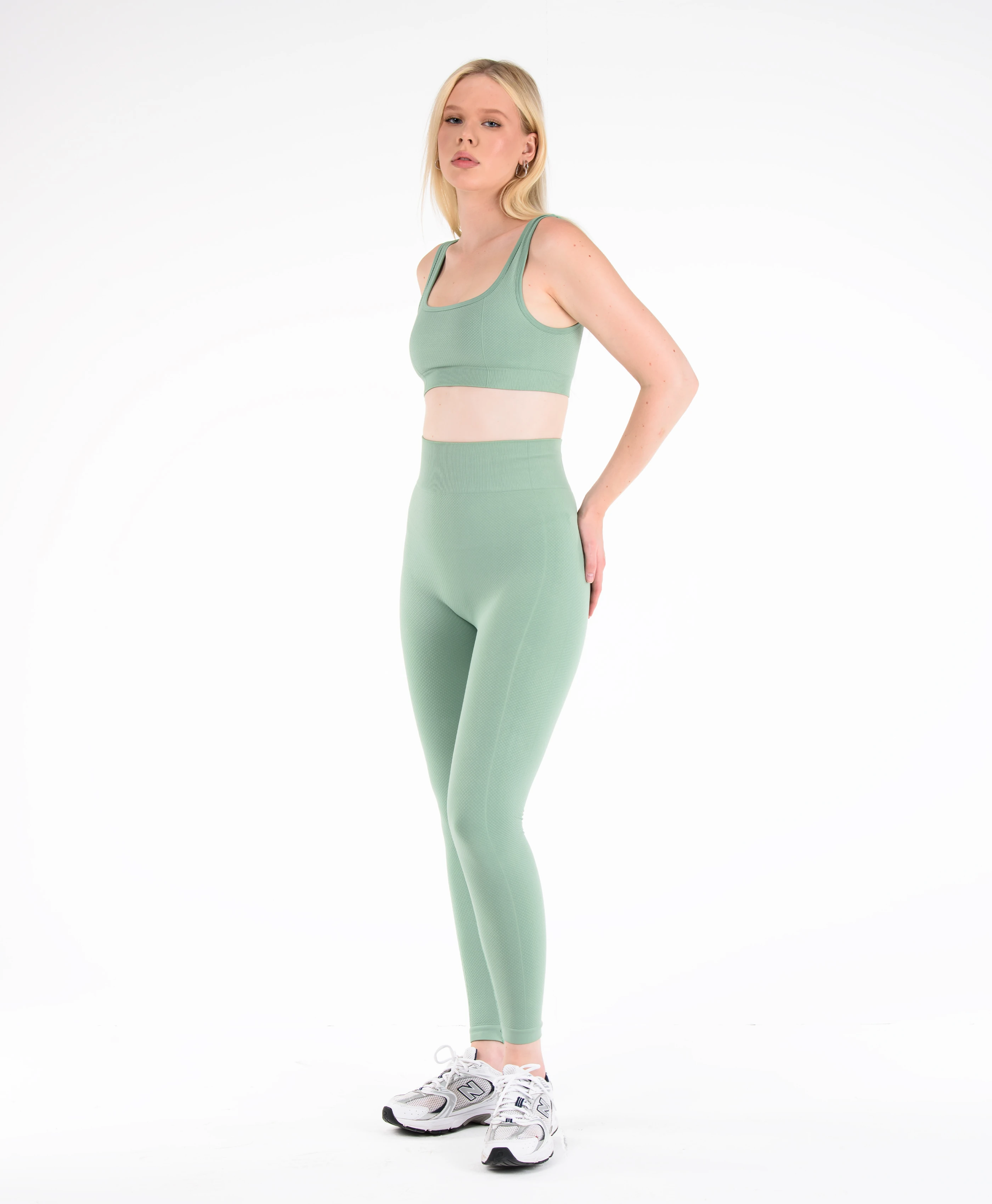 NOVA Seamless  Tayt - Yeşil