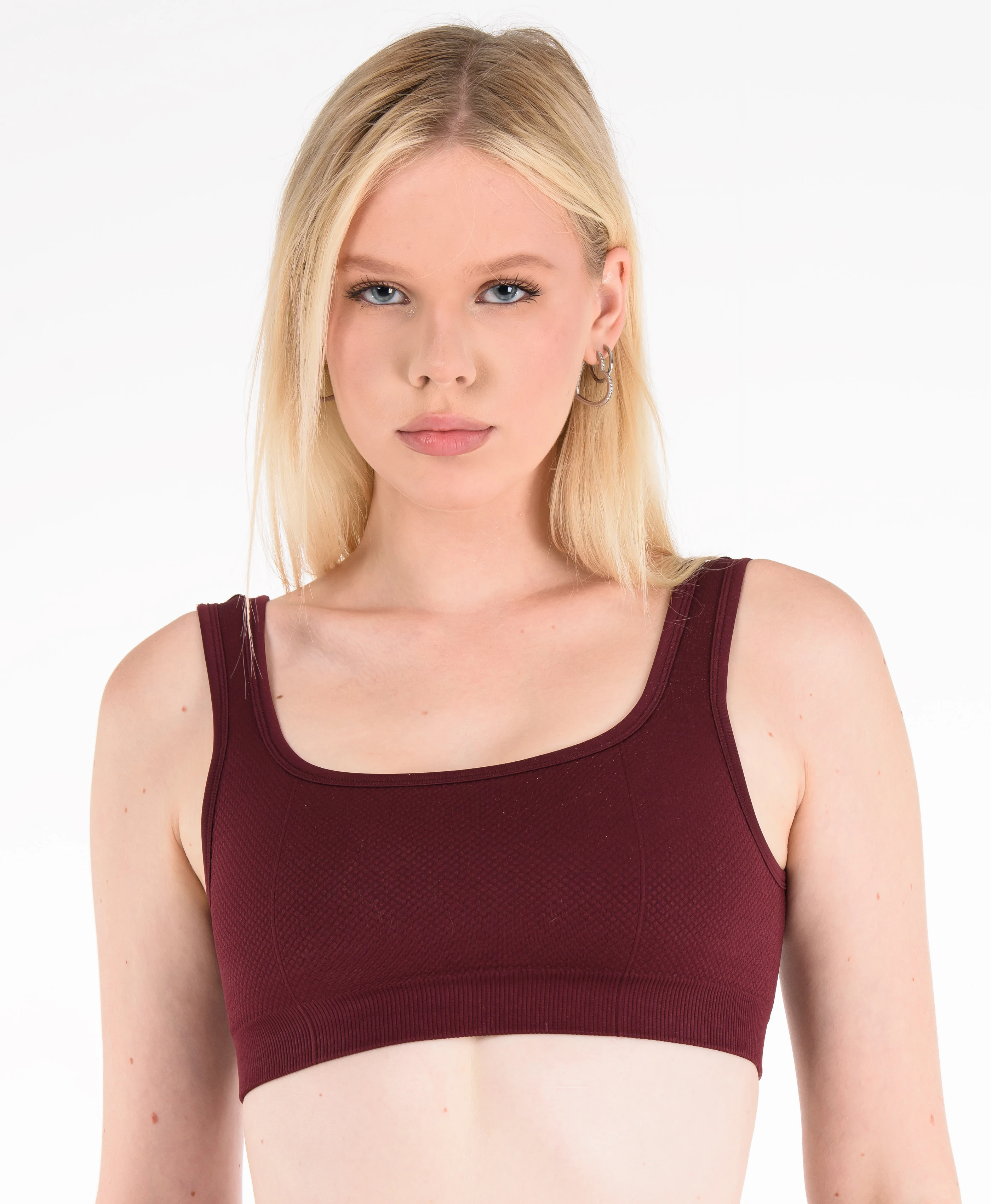 Nova Seamless Bralet - Bordo