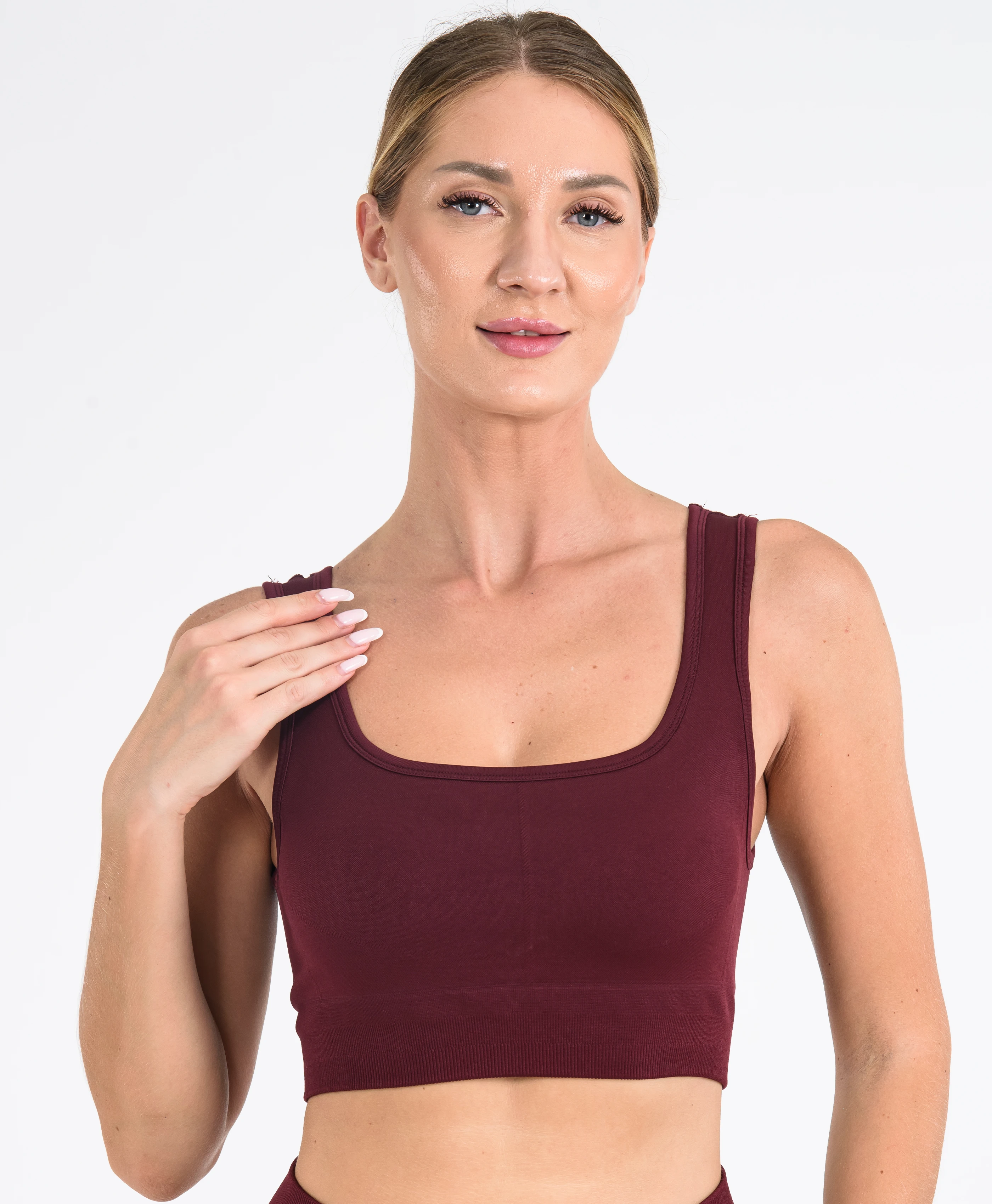 Form Seamless Bralet - Bordo