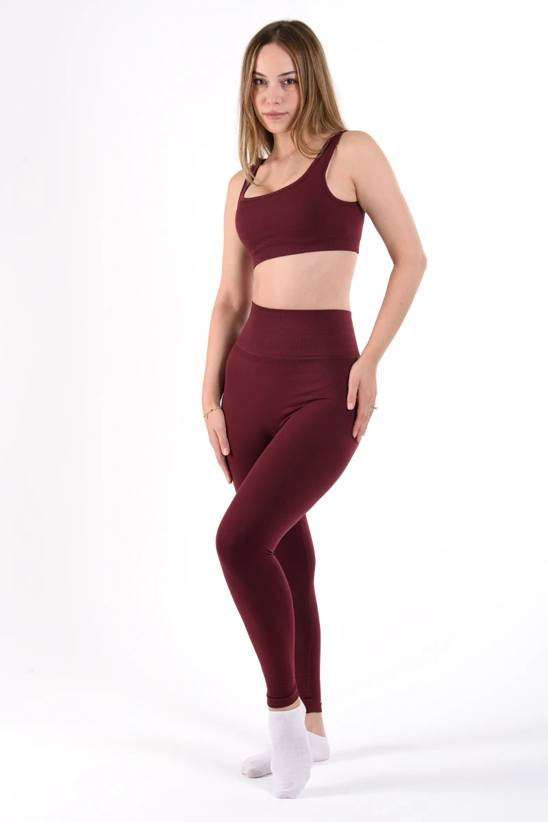 Viora Seamless Tayt - Bordo