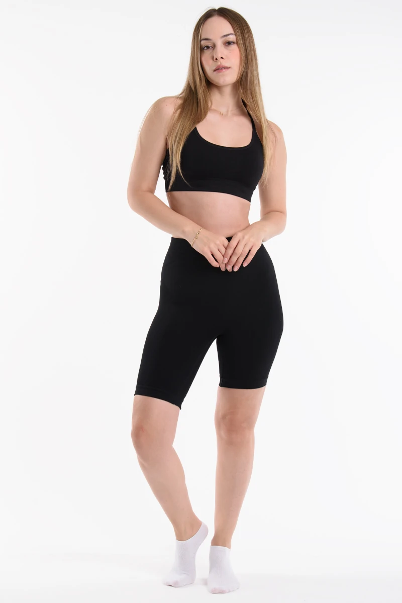 Seamless paçalı korsede