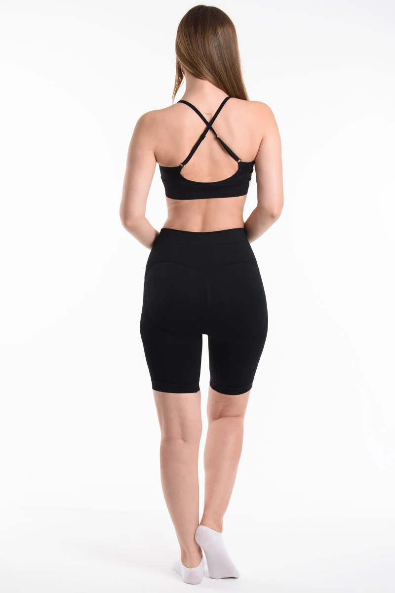 Seamless paçalı korsede