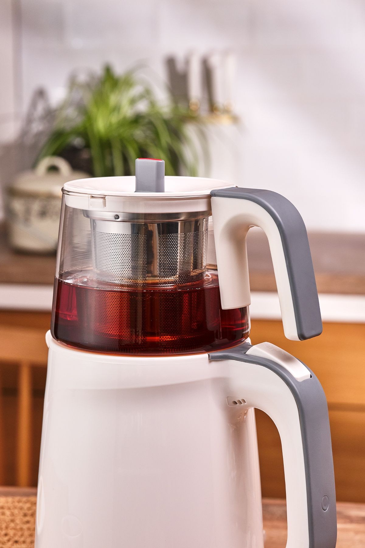 Royaltea 1745h Çay Makinesi Krem