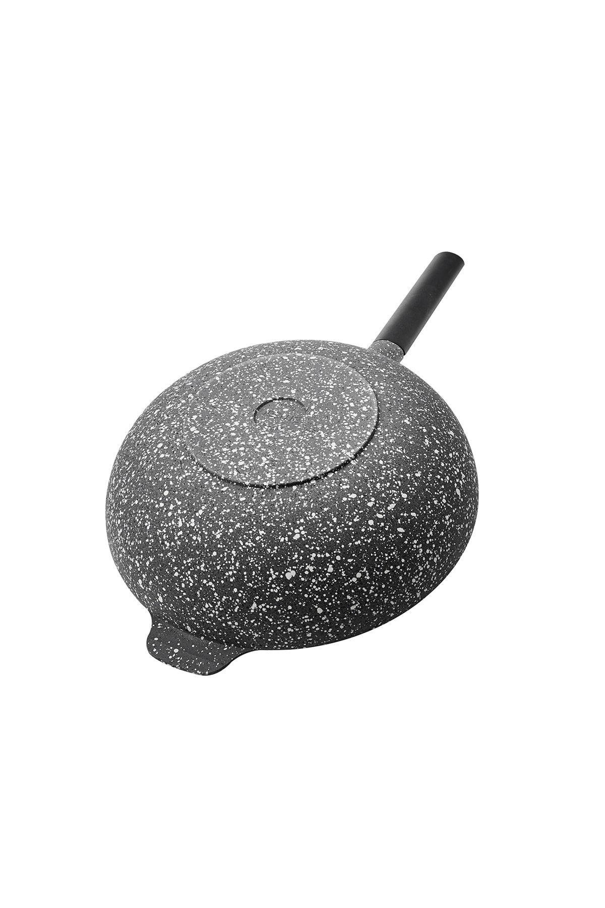 Perge Döküm Wok Tava 30 Cm