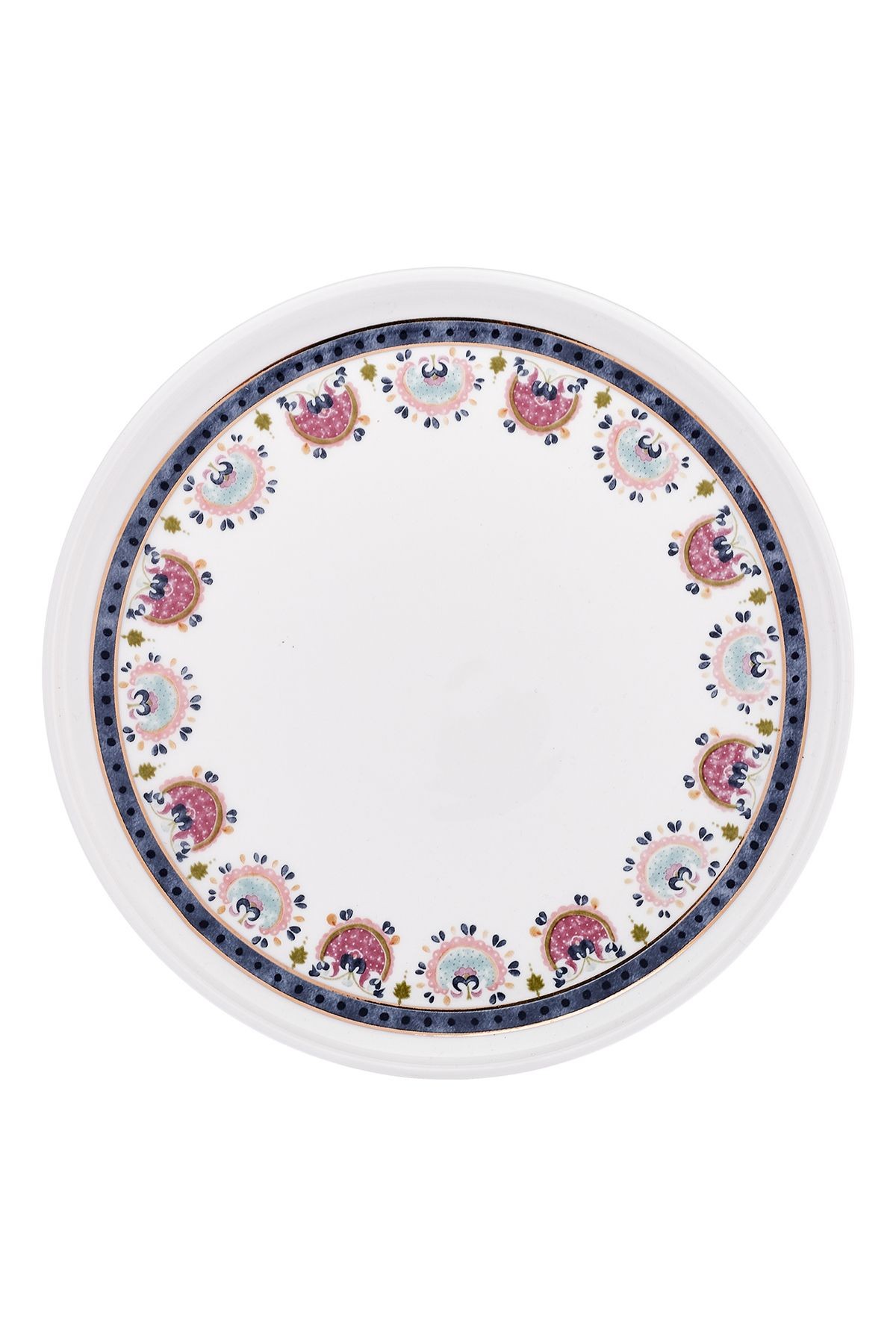 Ethnic Pink Porselen 32 Parça 6 Kişilik Kahvaltı / Servis Takımı