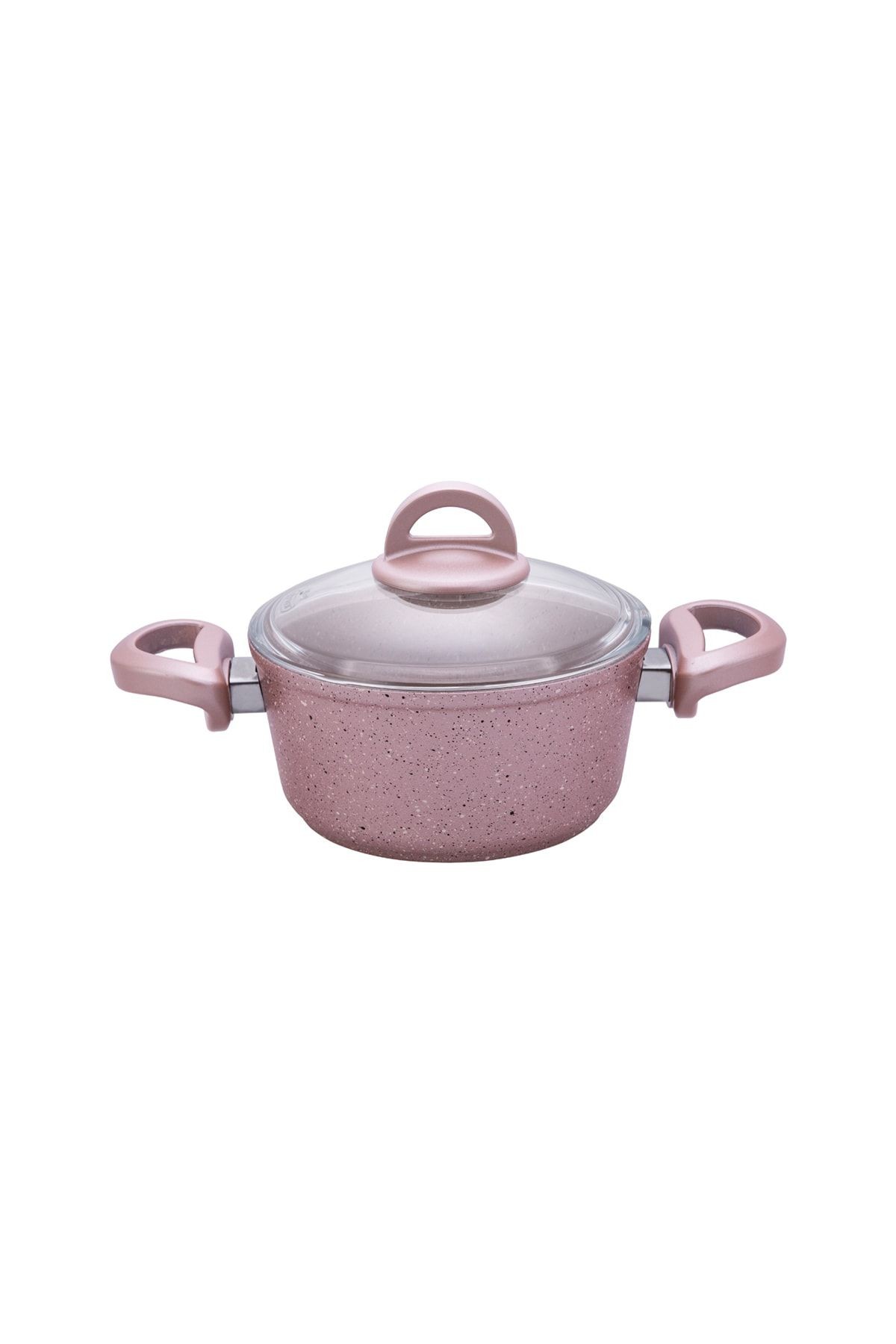 Premium Granit 7 Parça Golden Pink Tencere Seti