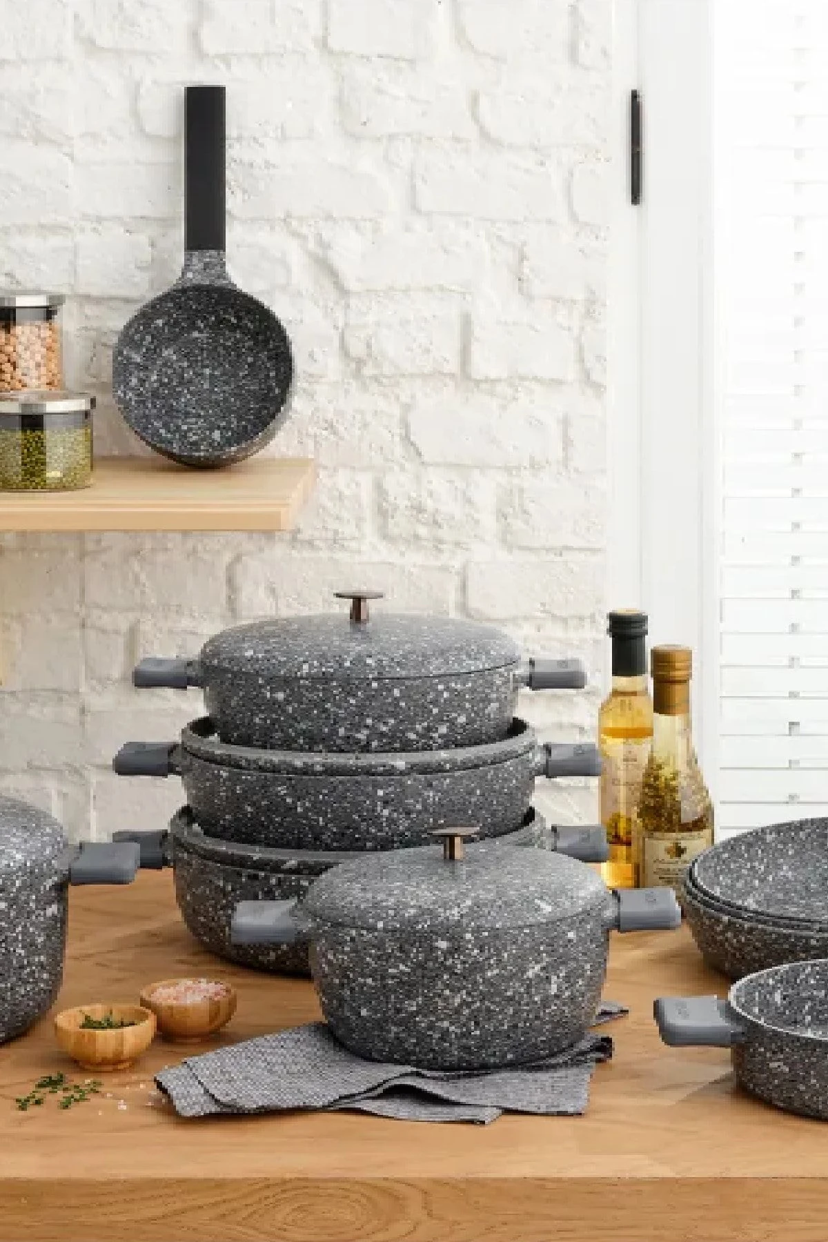 Perge Döküm Derin Tencere 20 Cm