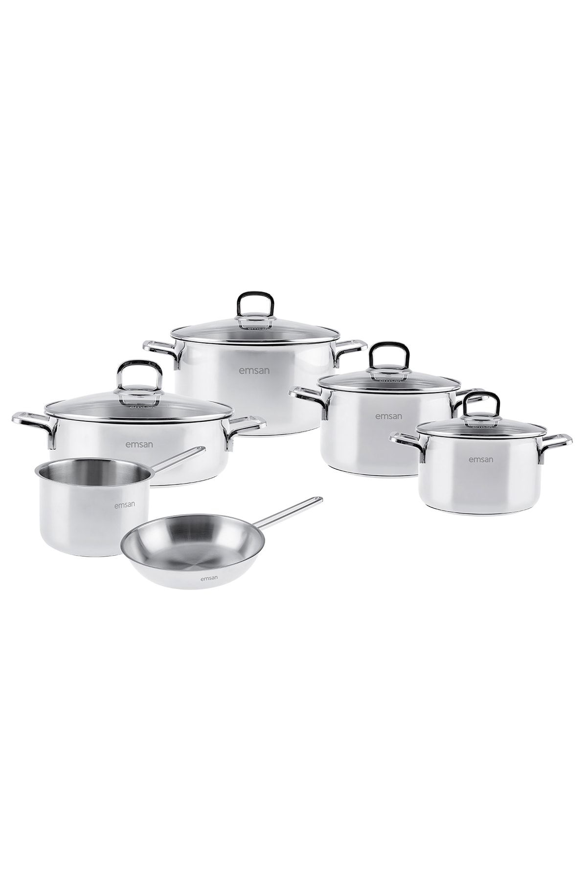 Cocinero 10 Parça Çelik Çeyiz Seti