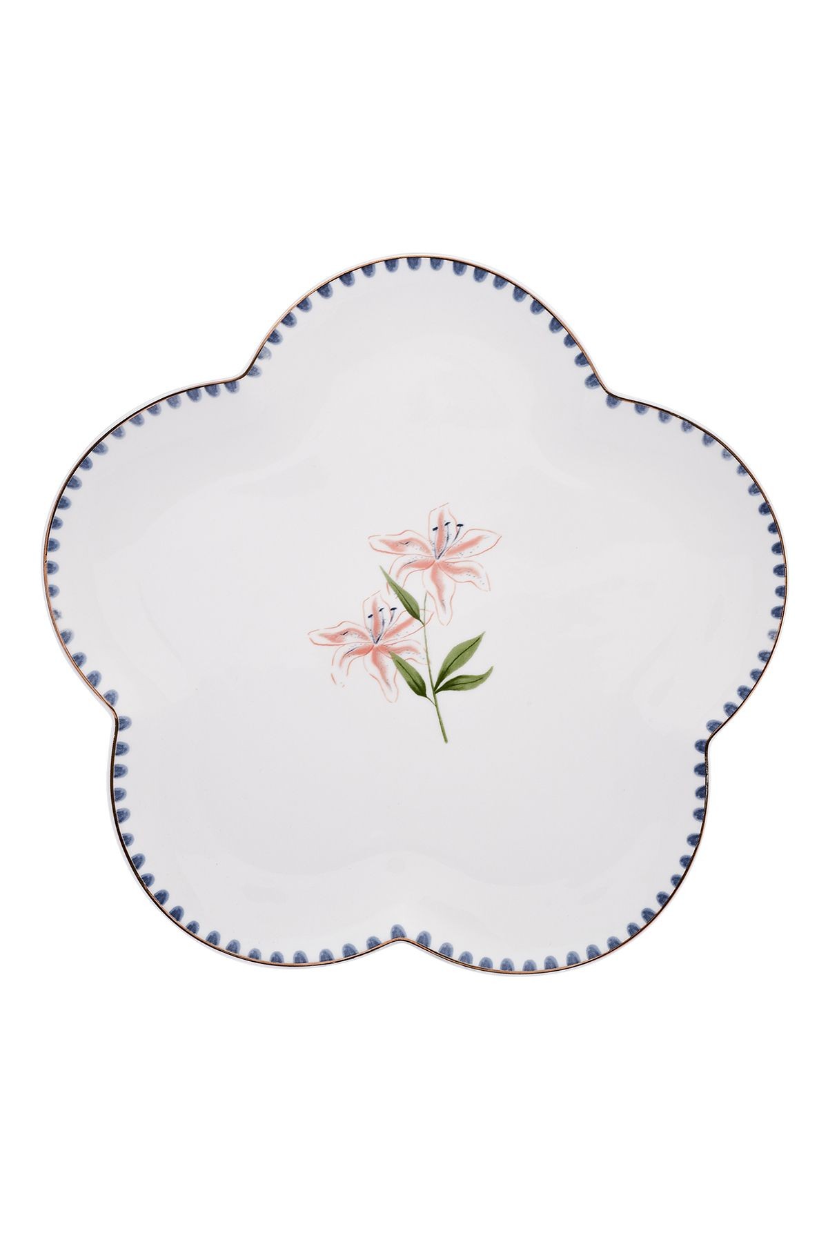Lilium Porselen 32 Parça 6 Kişilik Kahvaltı / Servis Takımı