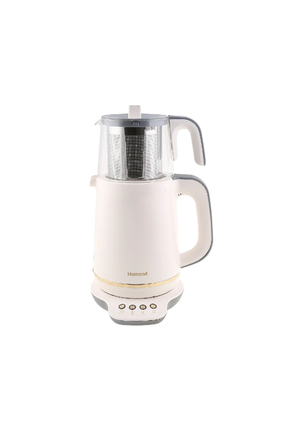 Royaltea 1760h Konuşan Çay Makinesi Krem Gold