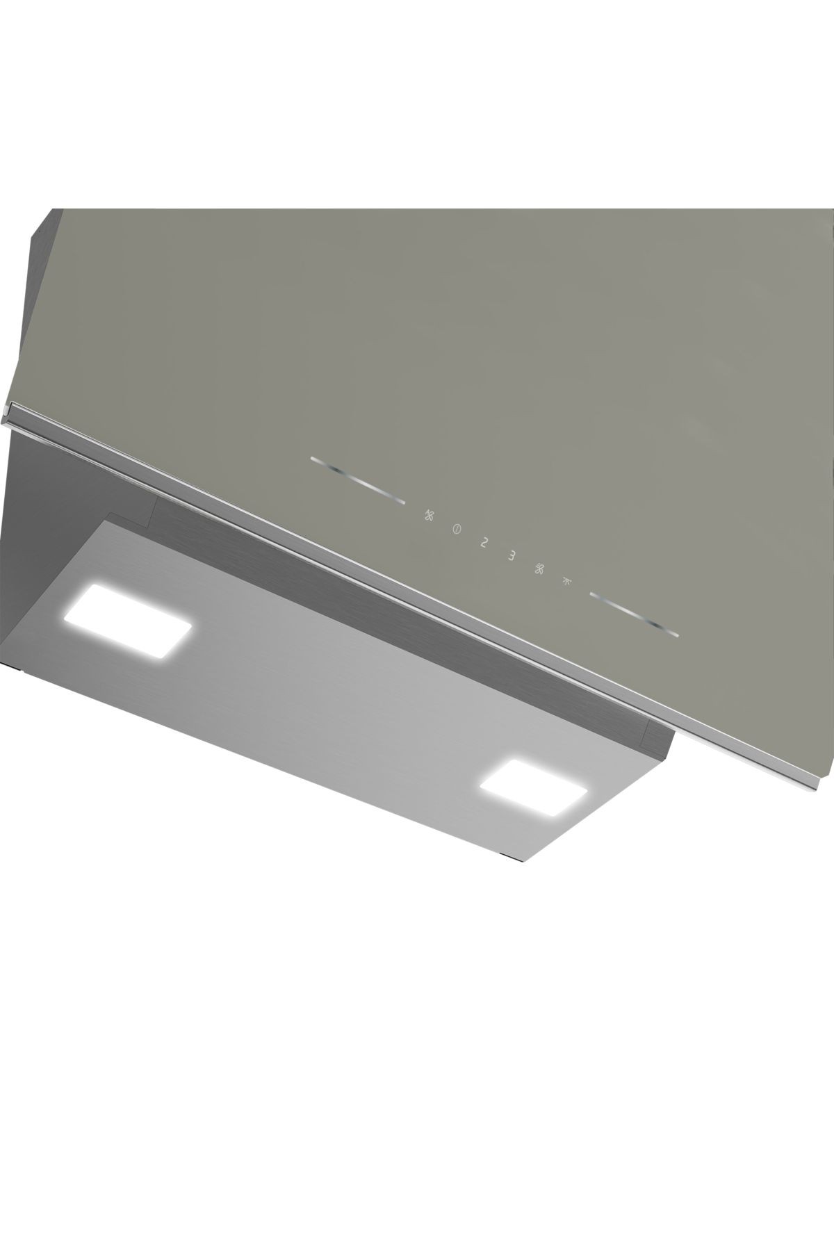 Bde 6062 G Duvar Tipi 60 Cm Davlumbaz Gri