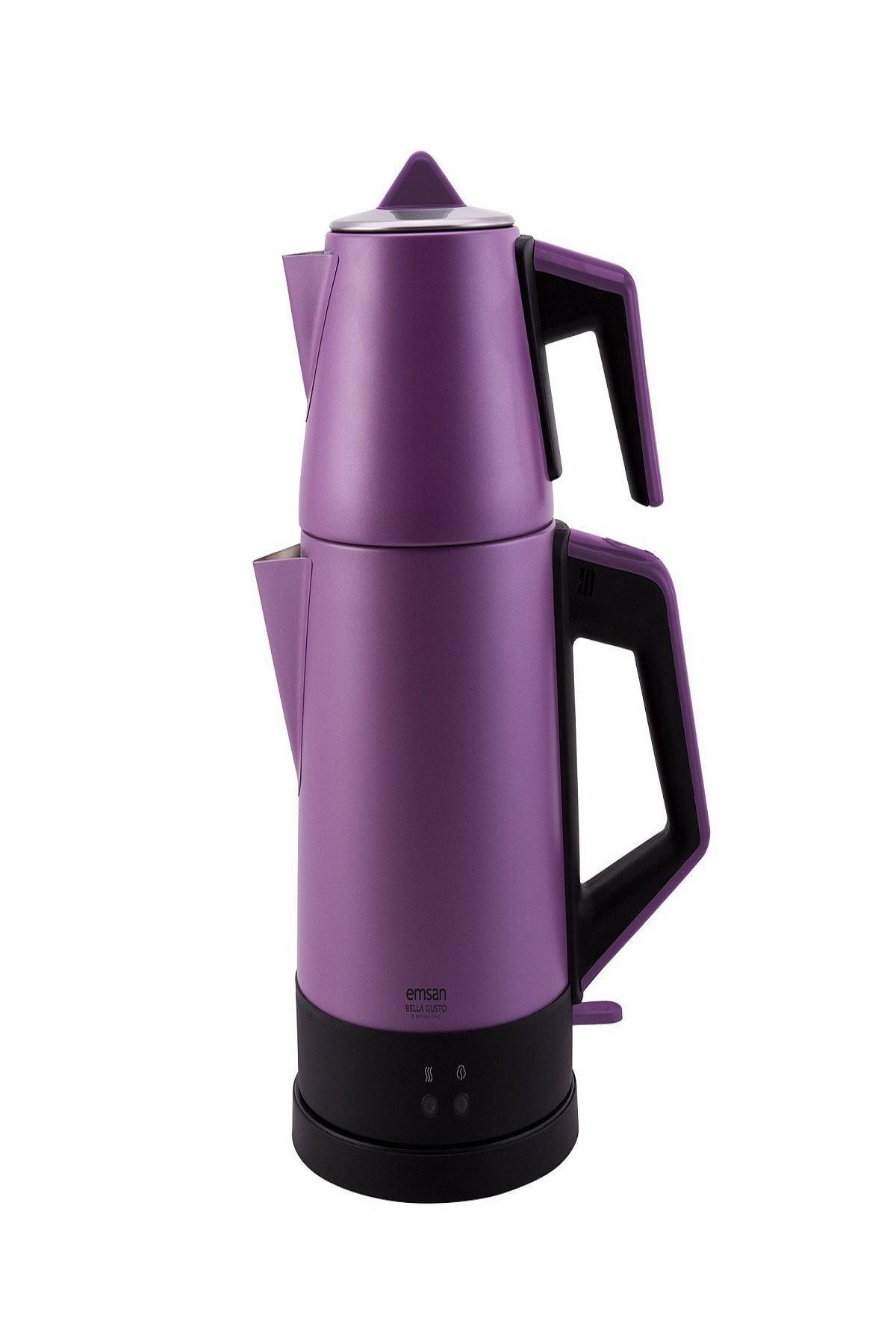 Bella Gusto Susuz Çalışma Emniyetli Elektrikli Çay Makinesi Violet